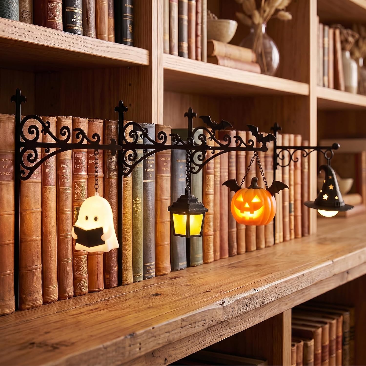 Home Decor Lighting - مصباح مكتبة - إضاءة زخرفية لرف