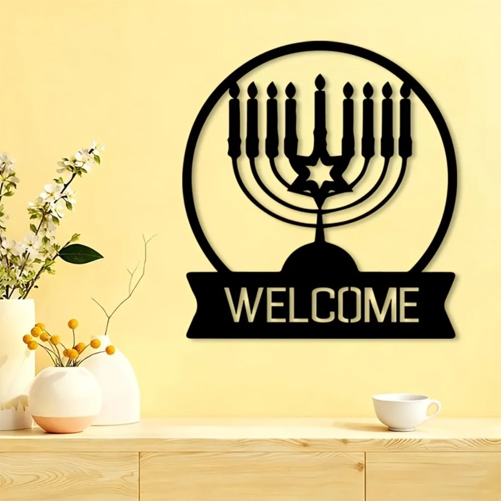 Home Decor Free - لوحة جدارية معدنية من CIFBUY بتصميم