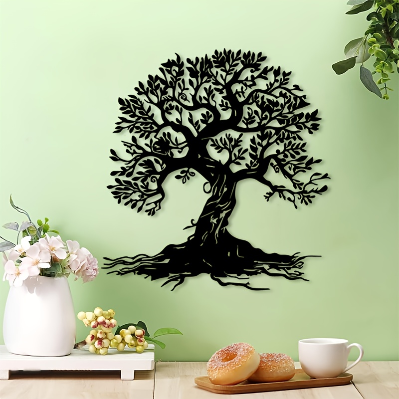 Home Decor Brand - ديكور جداري معدني على شكل شجرة