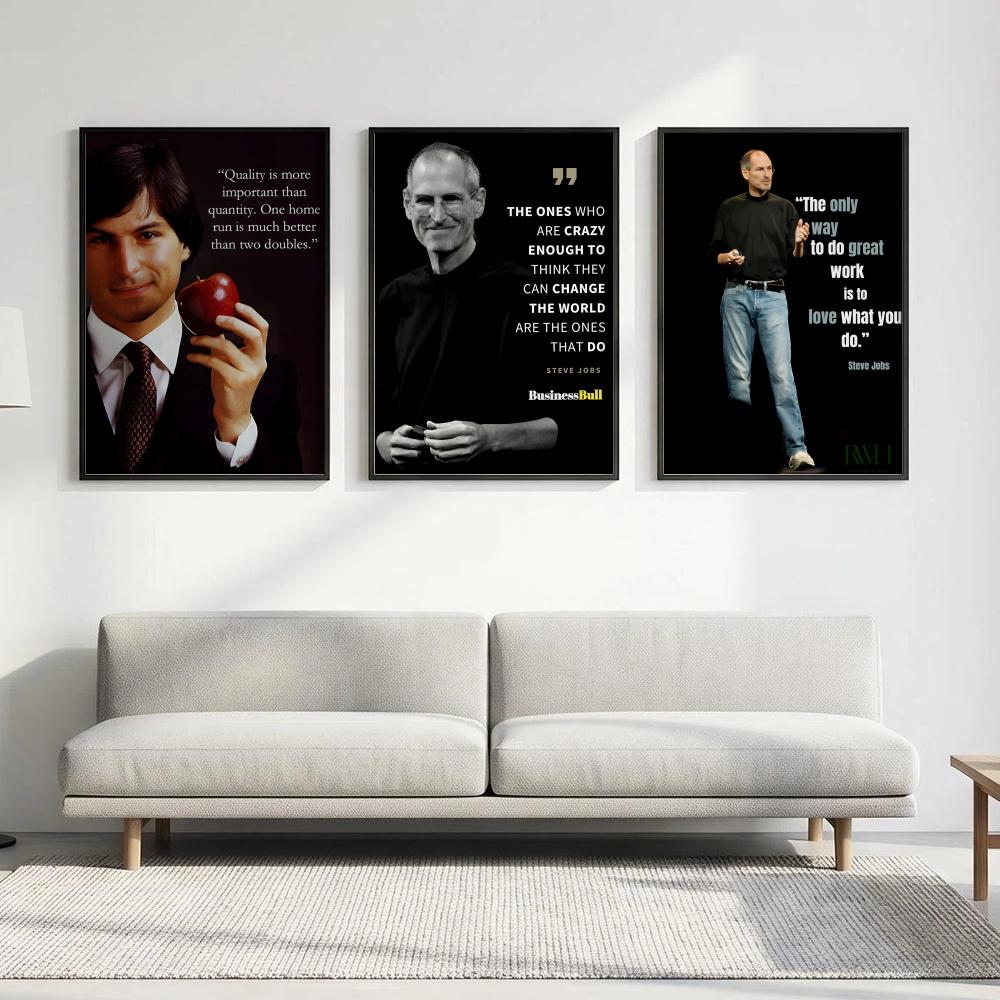ملصق بنمط S-Steve J-Jobs Q-Quo - مراجعة Home Decor Jobs وسعره