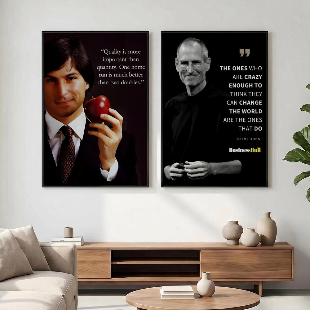 ملصق بنمط S-Steve J-Jobs Q-Quo - مراجعة Home Decor Jobs وسعره