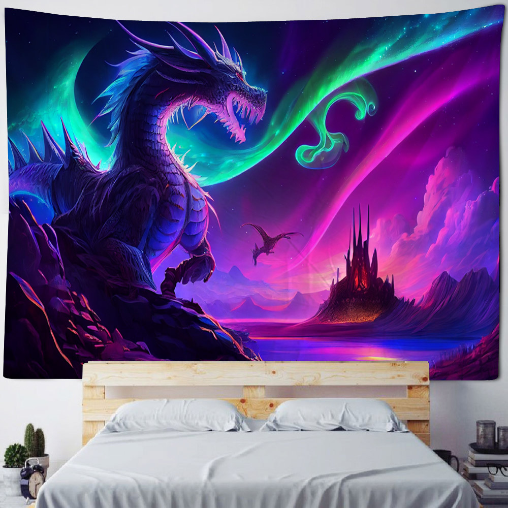 لوحة جدارية بتصميم ديناصور حال - مراجعة Home Decor Hippie وسعره