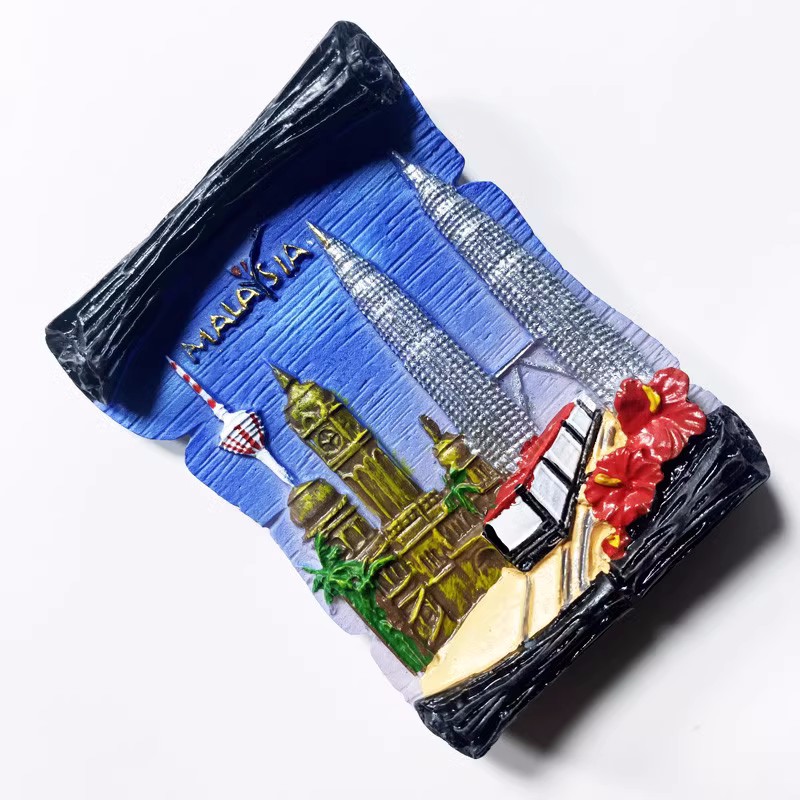 ماليزيا السفر مغناطيس الثلاجة  - مراجعة Home Decor Kuala Lumpur وسعره