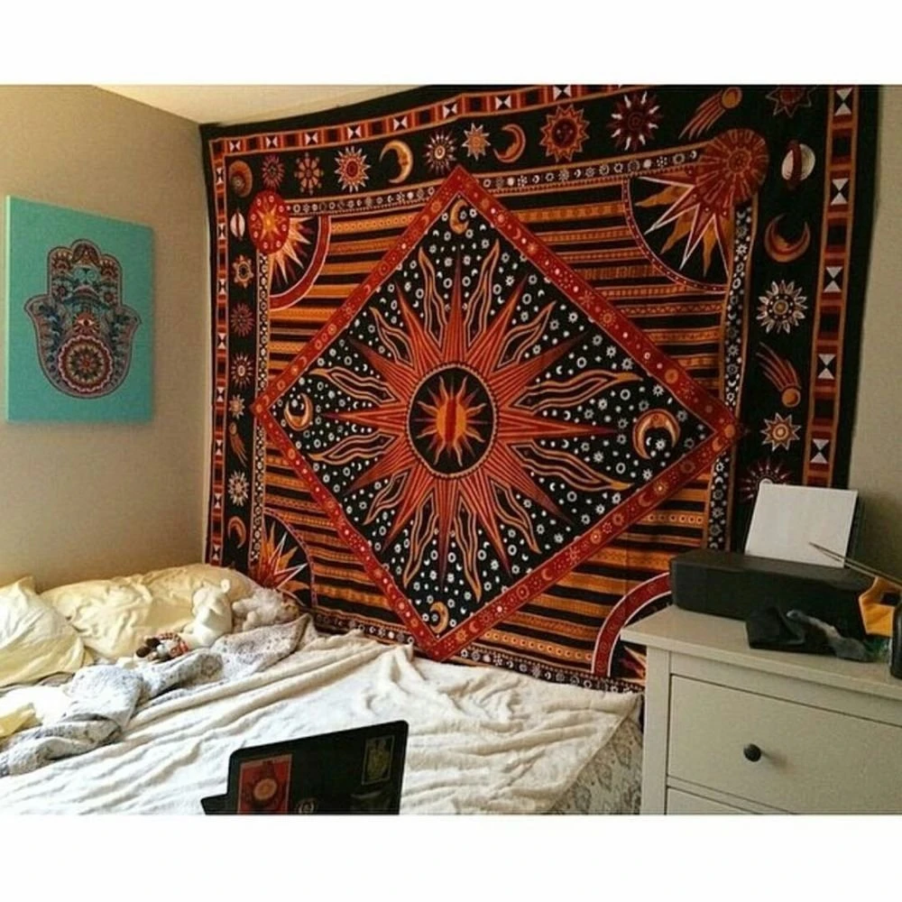 الهندي التارو العرافة ماندالا  - مراجعة Home Decor Hippie وسعره