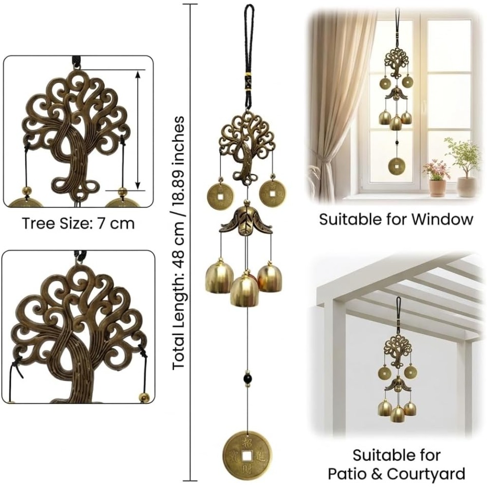 أجراس رياح أنيقة لتزيين الحدائ - مراجعة Home Decor Design Ideas وسعره