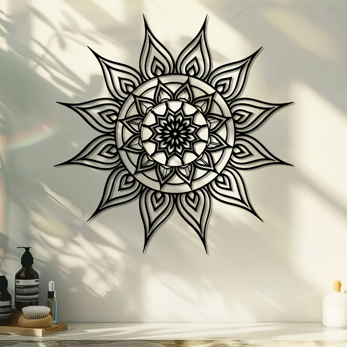 لوحة فنية معدنية مسطحة ثنائية  - مراجعة Home Decor Brand وسعره