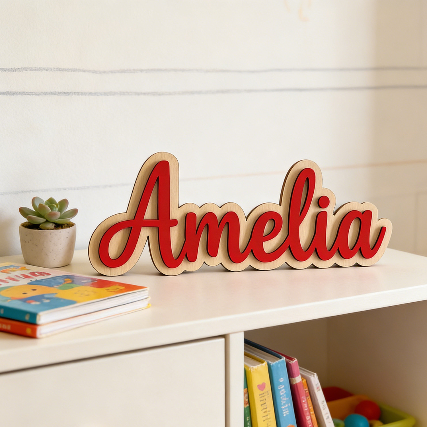 لافتة خشبية مخصصة ذات طبقتين ت - مراجعة Home Decor Brand وسعره