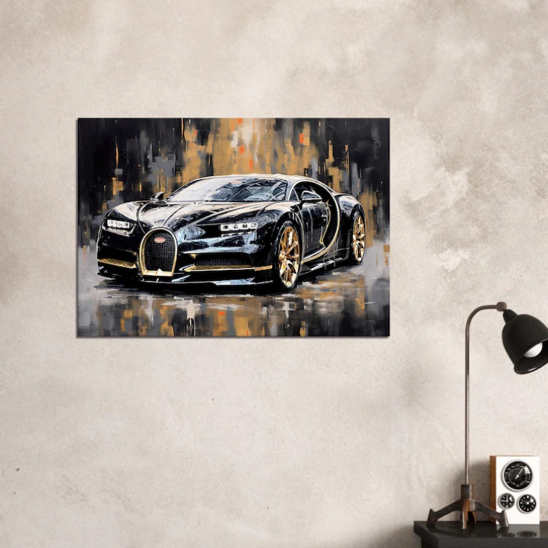 لوحة فنية عصرية مجردة لسيارات  - مراجعة Home Decor Brand وسعره