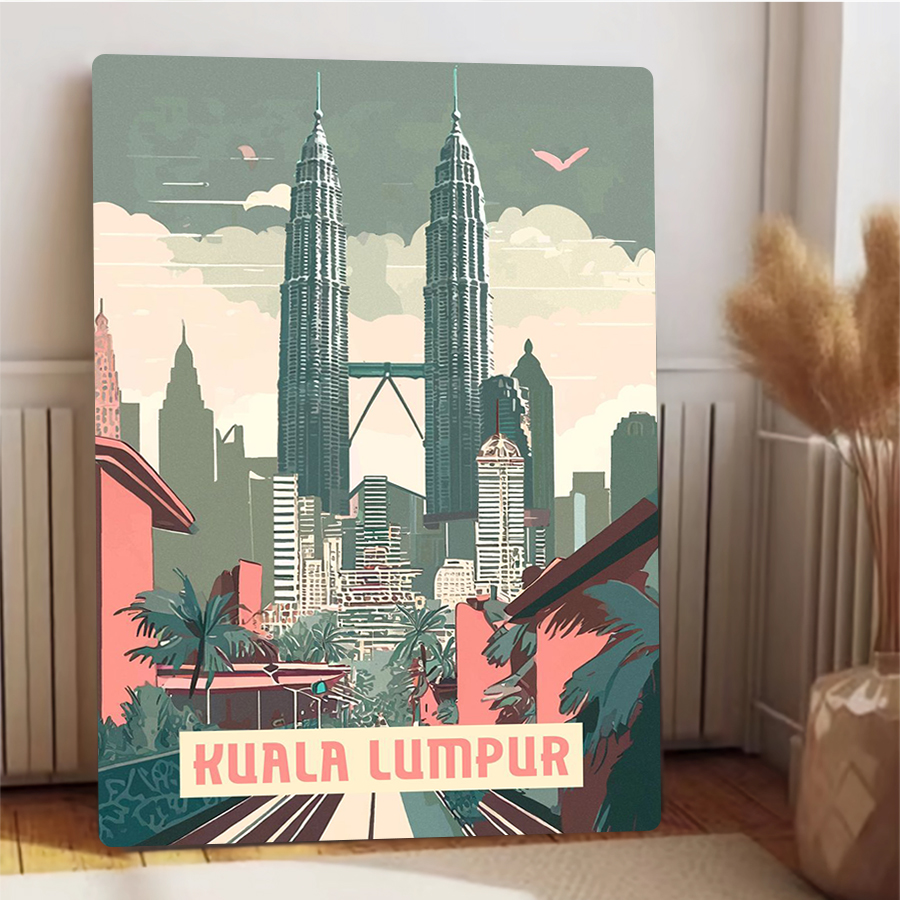 كوالالمبور أفق المعادن جدار ال - مراجعة Home Decor Kuala Lumpur وسعره