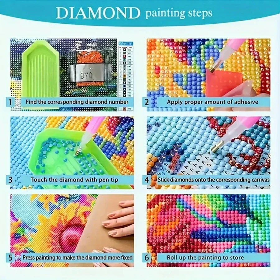 طقم رسم بالألماس كامل 5D للقيا - مراجعة Home Decor Hippie وسعره