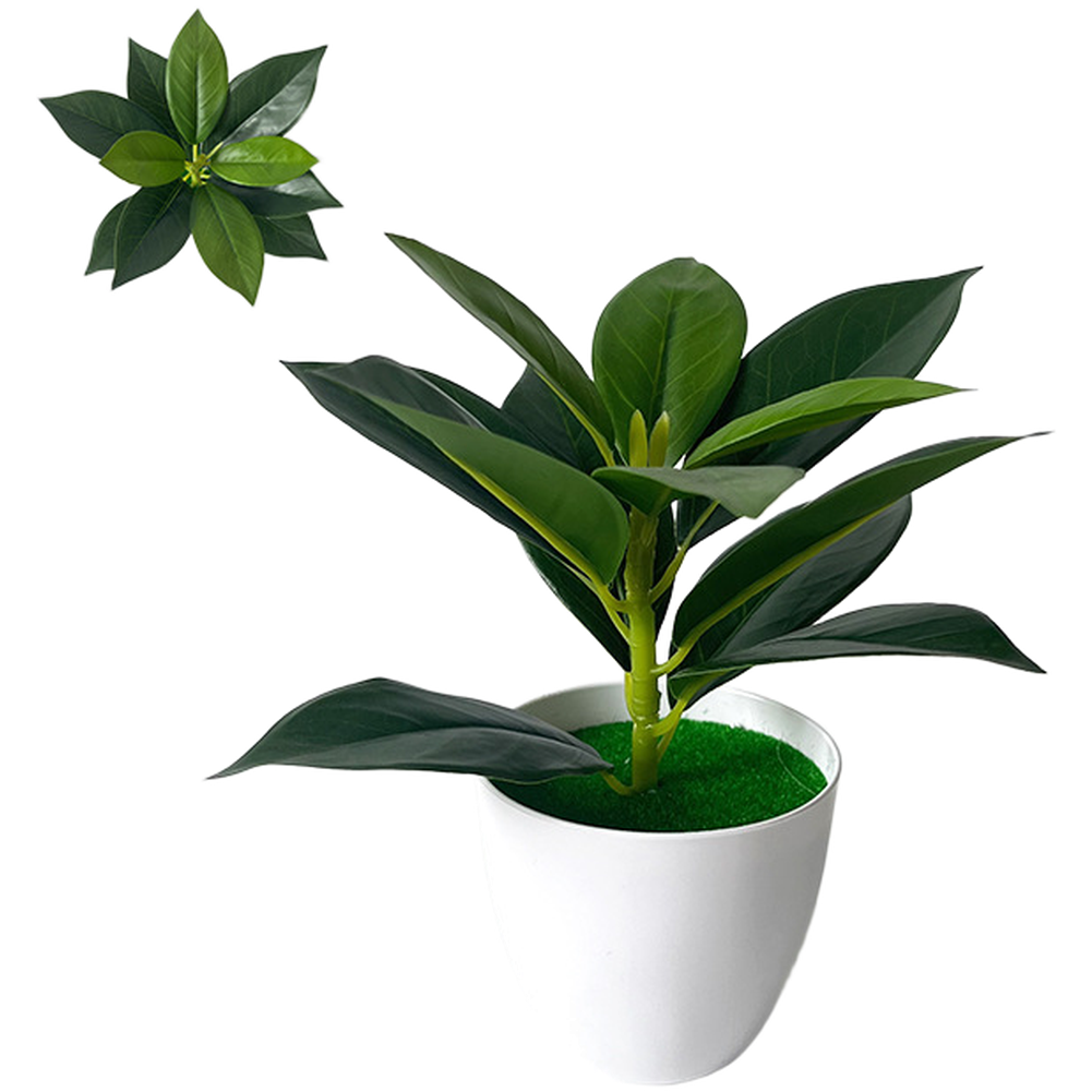 نبات أخضر اصطناعي في وعاء مصمم - مراجعة Home Decor Location وسعره