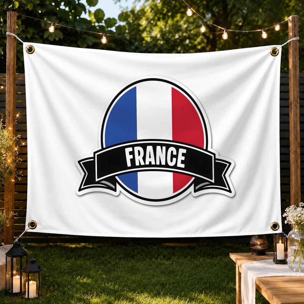 علم فرنسا لتزيين المنزل والحدي - مراجعة Home Decor Location وسعره