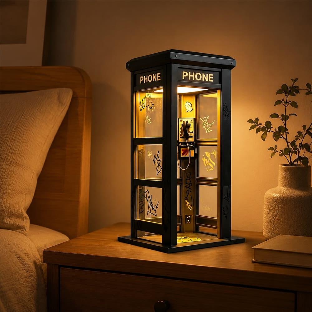 مصباح طاولة على شكل كشك هاتف ل - مراجعة Home Decor Lighting وسعره