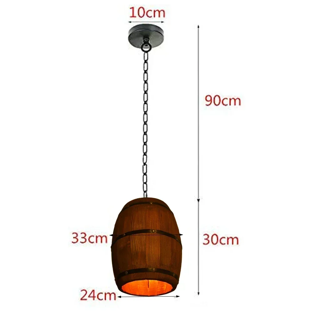 مصباح ريفي عتيق، ثريا خشبية مع - مراجعة Home Decor Lighting وسعره
