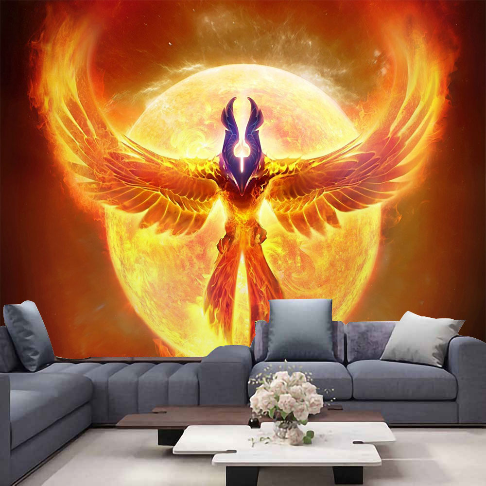 كبير أجنحة الملاك نسيج الهبي م - مراجعة Home Decor Hippie وسعره