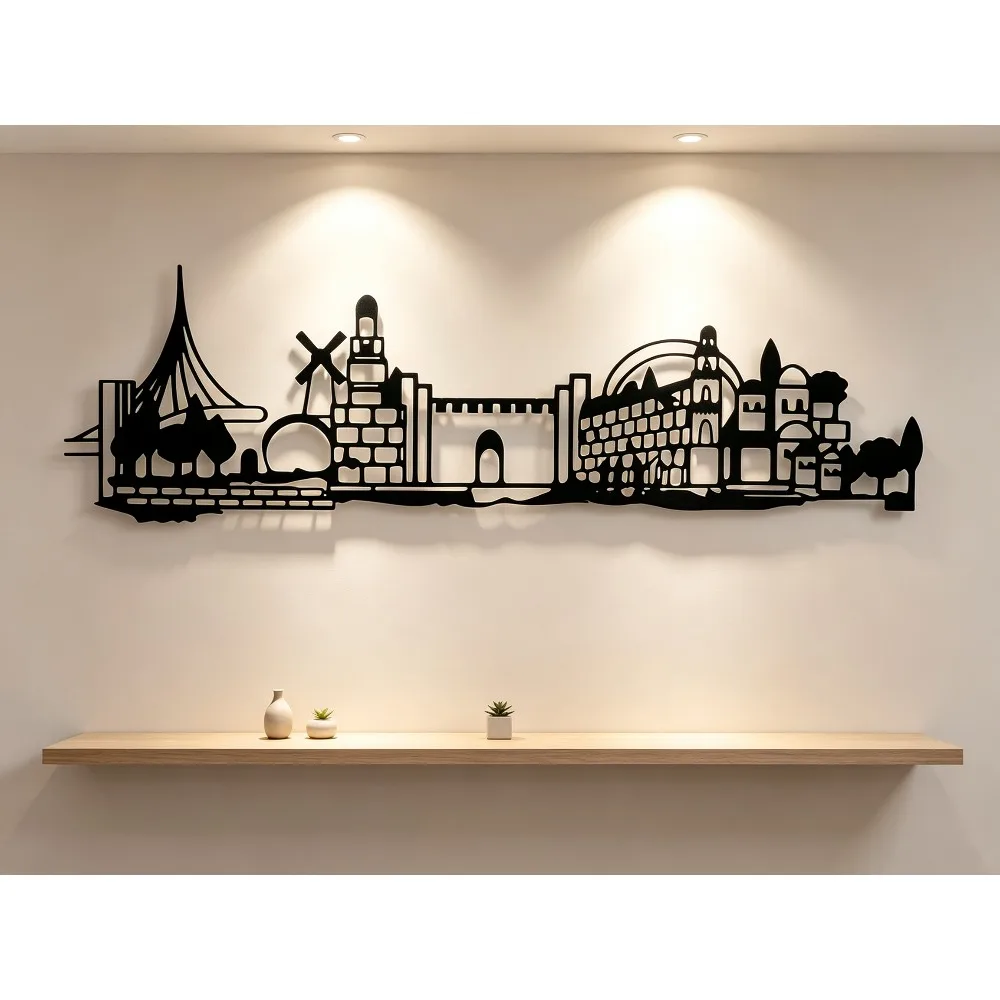 لوحة جدارية معدنية من CIFBUY ت - مراجعة Home Decor Free وسعره