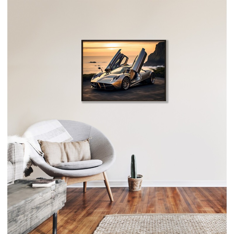 لوحة فنية حديثة بدون إطار لسيا - مراجعة Home Decor Brand وسعره