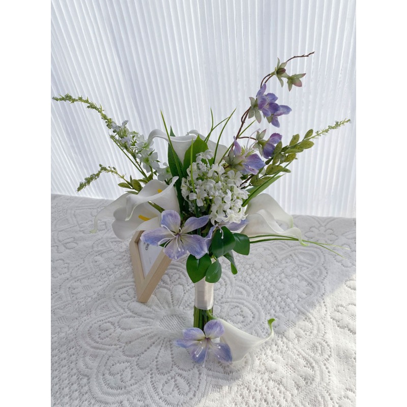 زهرة زنبق الكالا البيضاء الصنا - مراجعة Home Decor Location وسعره