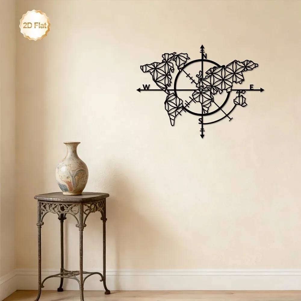 لوحة جدارية معدنية بتصميم البو - مراجعة Home Decor Brand وسعره